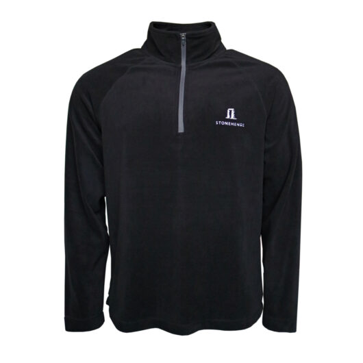 Stonehenge Men's Half Zip Fleece Black