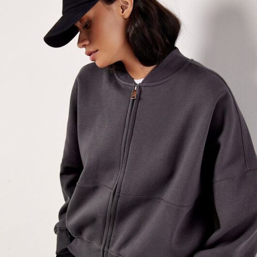 Sweatshirt Bomber Jacket
