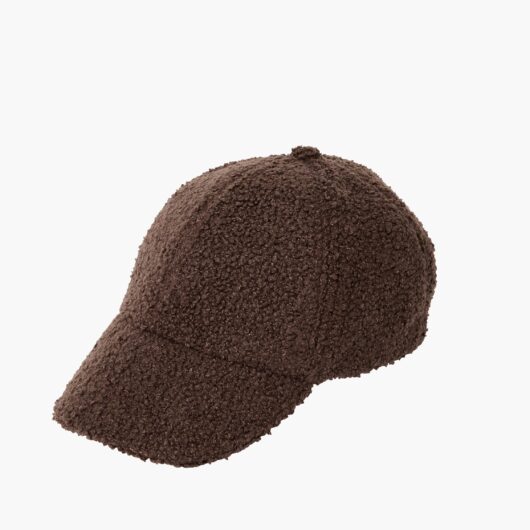 Borg Baseball Cap Chocolate