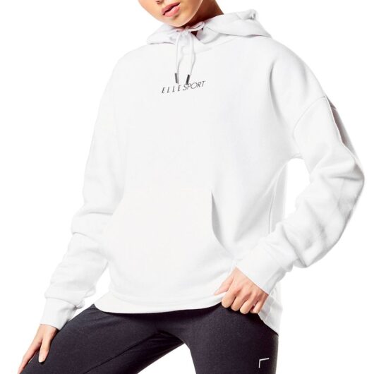Elle Sport Women's Adults Signature Hoodie in White | Size: XS