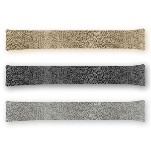 Toasty Draught Excluder Light Grey 88cm