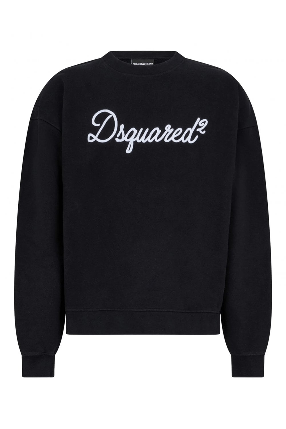 DSQUARED2 RELAX FIT SIGNATURE SWEATSHIRT Size: L, colour: BLACK