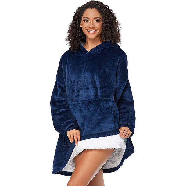Easylife Snuggle Hoodie in Navy