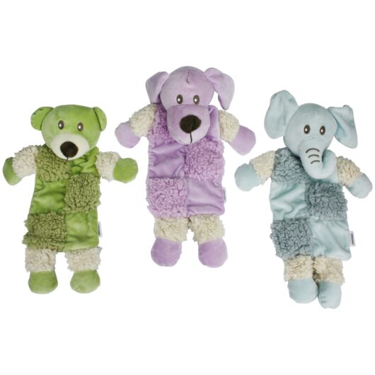 Happy Pet Aromadog Calm Fleece Squeaker Dog Toy