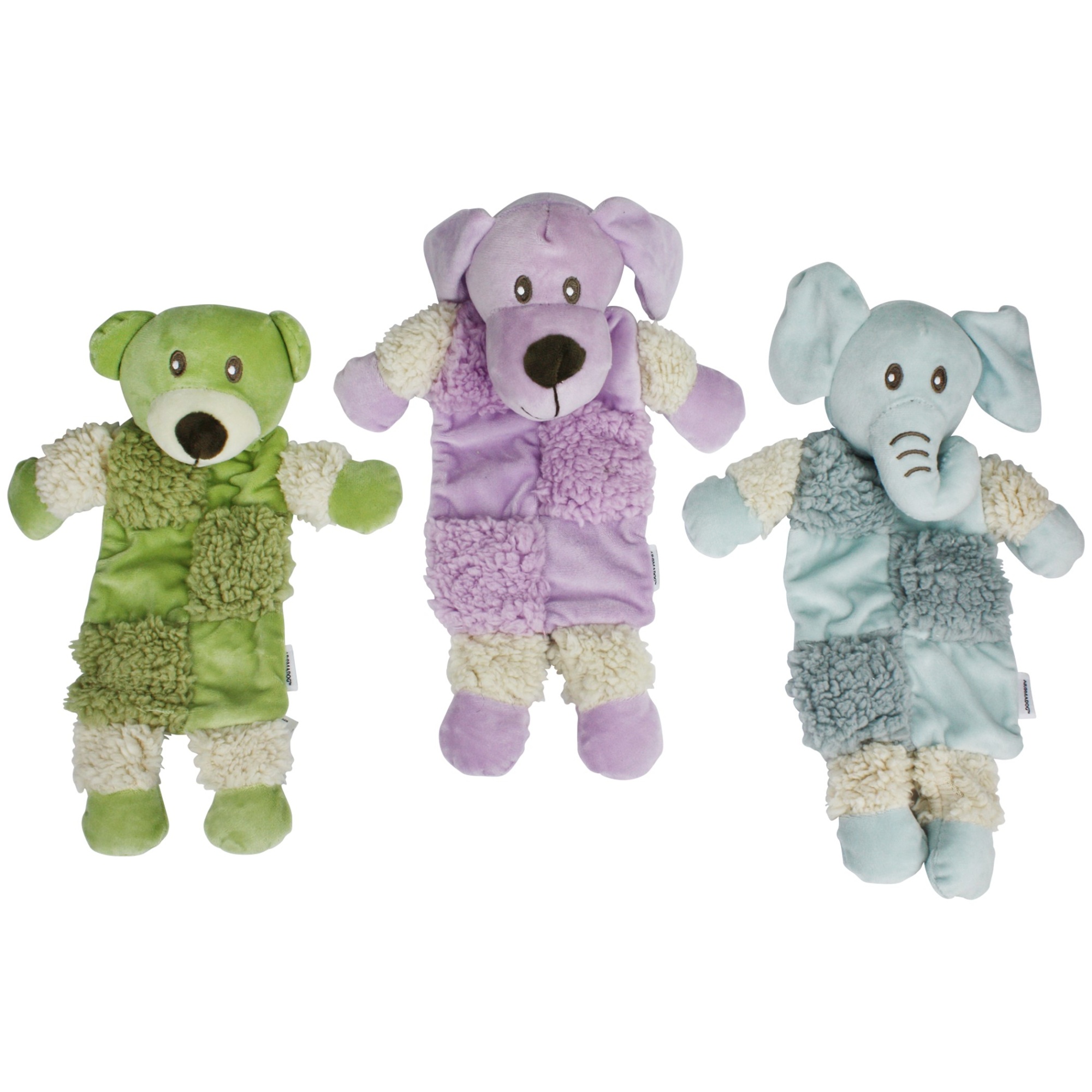 Happy Pet Aromadog Calm Fleece Squeaker Dog Toy