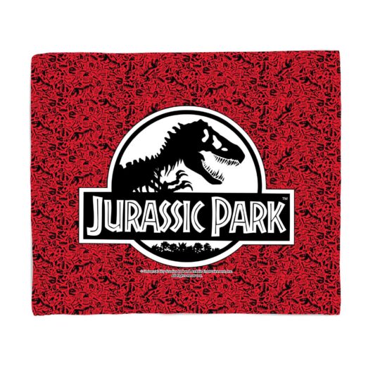 Jurassic Park Logo Fleece Blanket - M