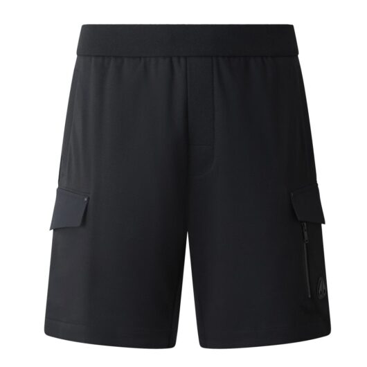 MOOSE KNUCKLES DALON SHORTS Size: L, colour: BLACK