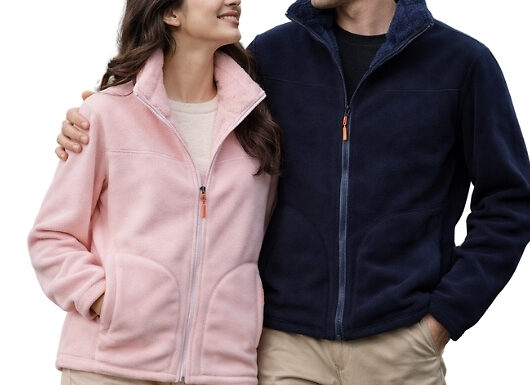Men's or Women's Ultra-Warm Zip-Up Fleece Jacket - 7 Colours, 11 Sizes!