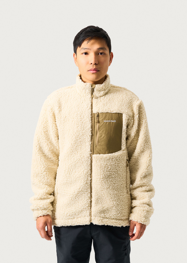 Montbell Climaplus Shearling Jacket - Ivory - XL