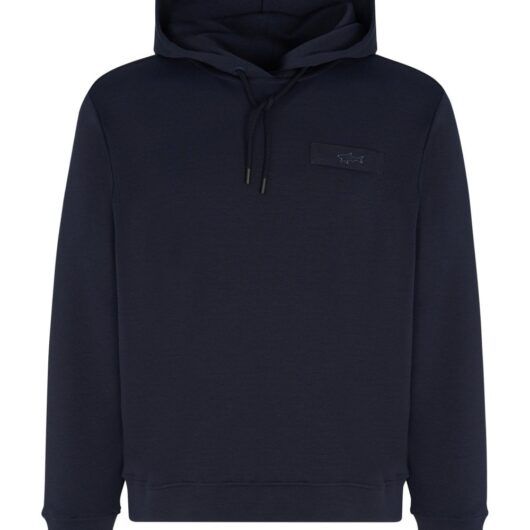 PAUL & SHARK Active Fleece soft cotton blend hoodie Size: 3XL, col